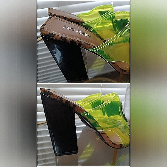 Cape Robbin Camryn Perspex High Heels - Picture 7 of 12